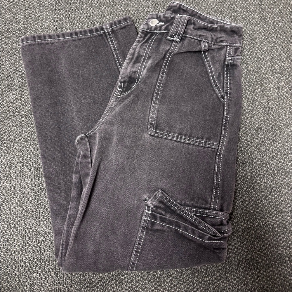 SHEIN Charcoal Denim Pants